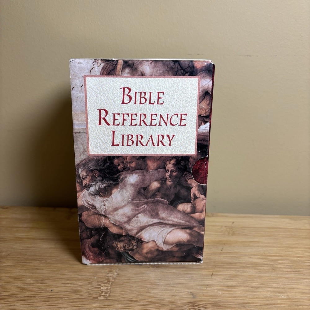 Bible Reference Library Book Set‎ Vintage Paperback 1998 Christian Spiritual